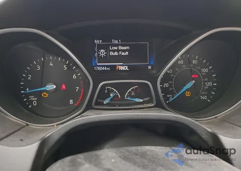 2016 Ford Focus Se из США, поврежденный, VIN 1FADP3F25GL365165